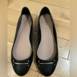 Call It Spring Black Flat Size 9